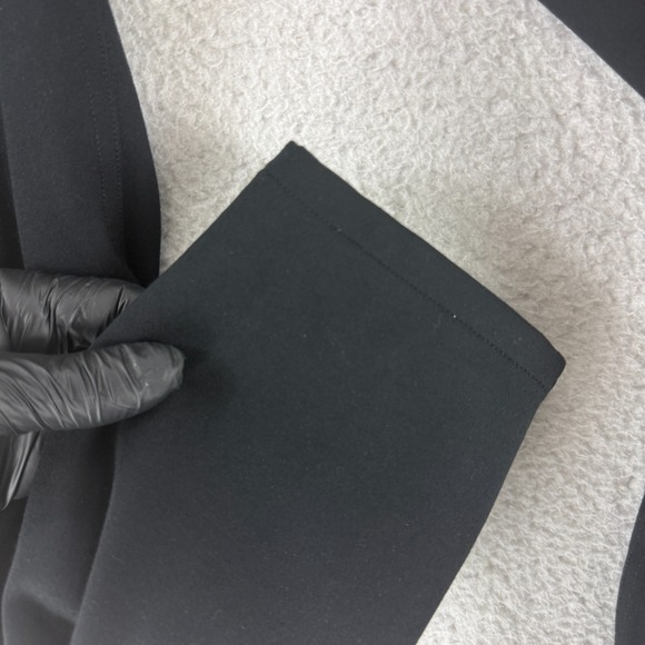 Spanx The Perfect Black Ponte Ankle Pants Womens Small Pull On Stretch High-Rise - Picture 5 of 16